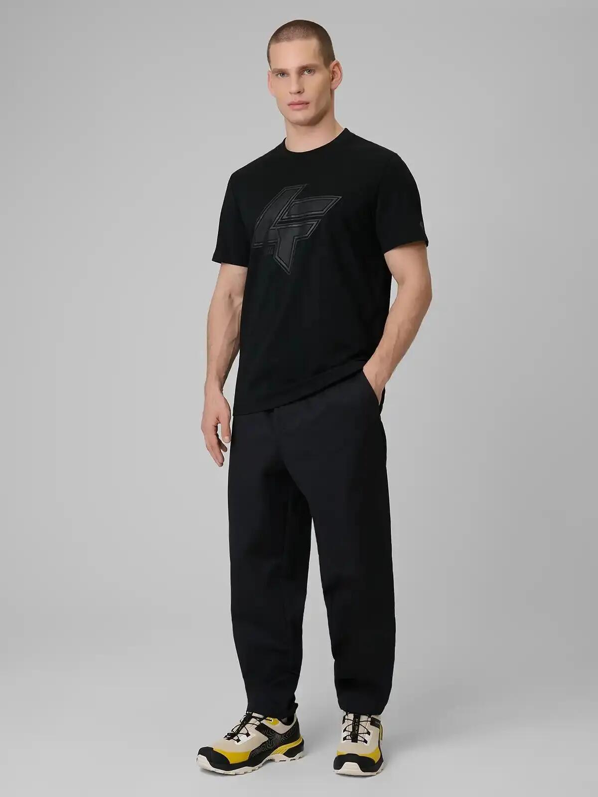 KOSZULKA MĘSKA 4F T-SHIRT BAWEŁNIANY SPORTOWY NA CO DZIEŃ  M2662 SS26 7/11