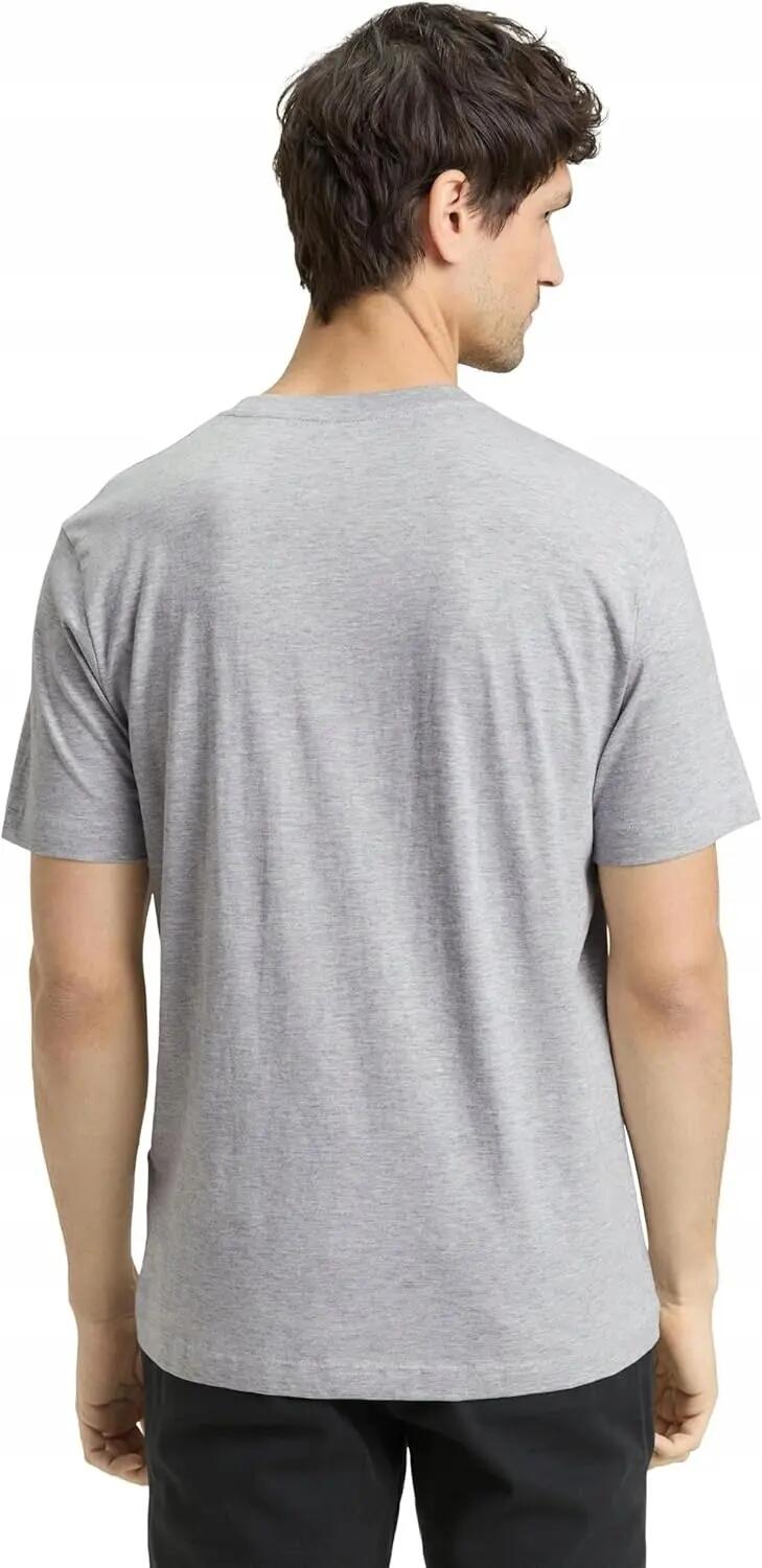 KOSZULKA T-SHIRT MĘSKI DWUPAK TOM TAILOR KOMPLET ZESTAW 2-PAK SZARY 3/7