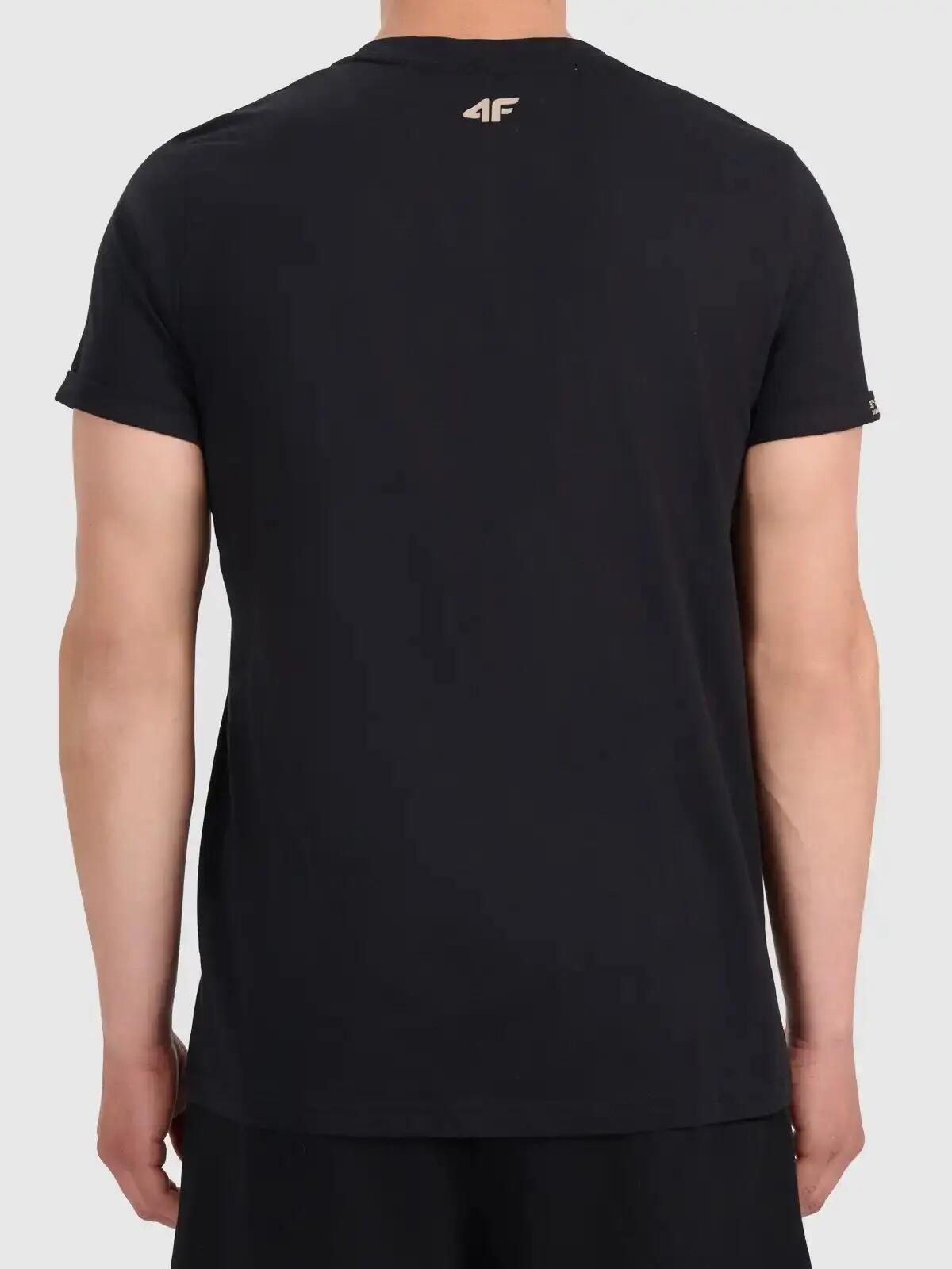 KOSZULKA MĘSKA 4F T-SHIRT BAWEŁNIANY SPORTOWY NA CO DZIEŃ  M3322 SS26 3/10