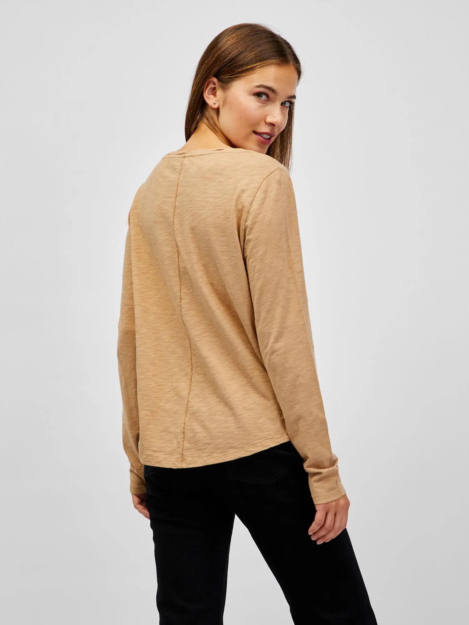 T-SHIRT DAMSKI KOSZULKA Z DŁUGIM RĘKAWEM GAP LONGSLEEVE BAWEŁNA 1 2/8