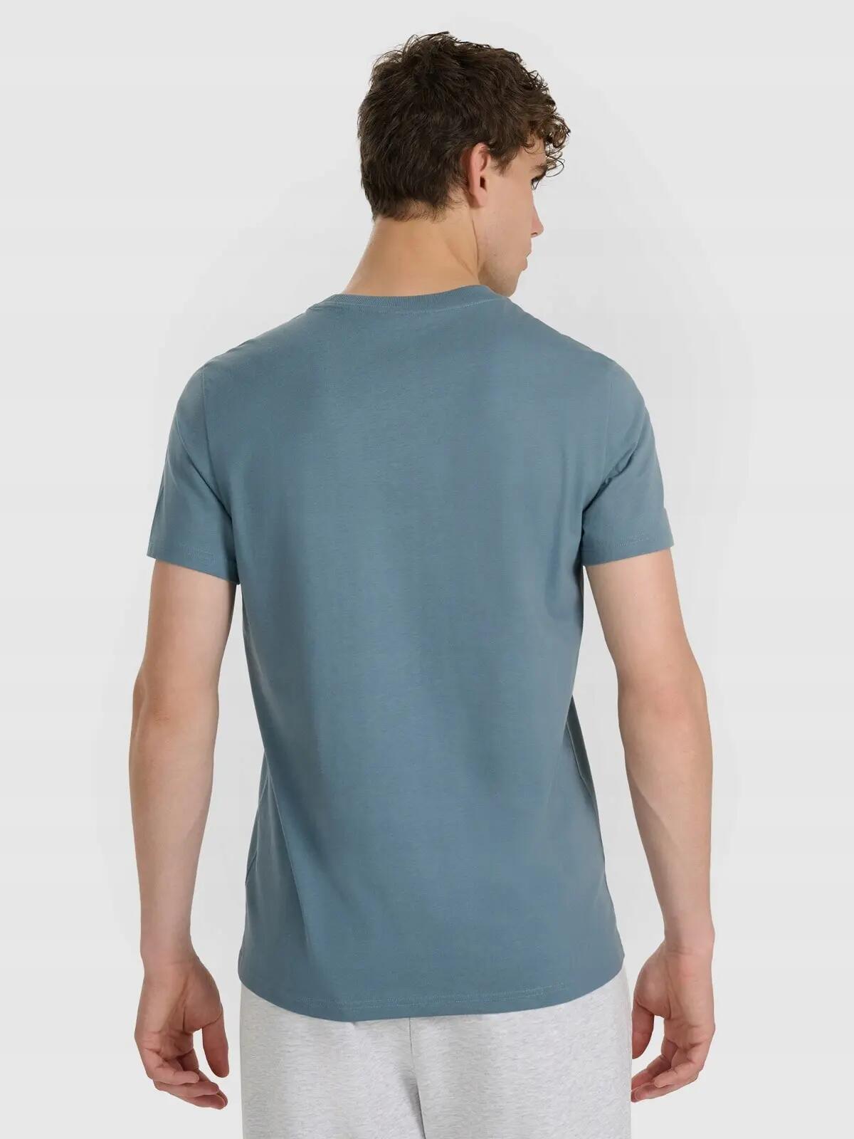 T-SHIRT MĘSKI 4F BAWEŁNIANY KOSZULKA SPORTOWA TTSHM3129 6/10