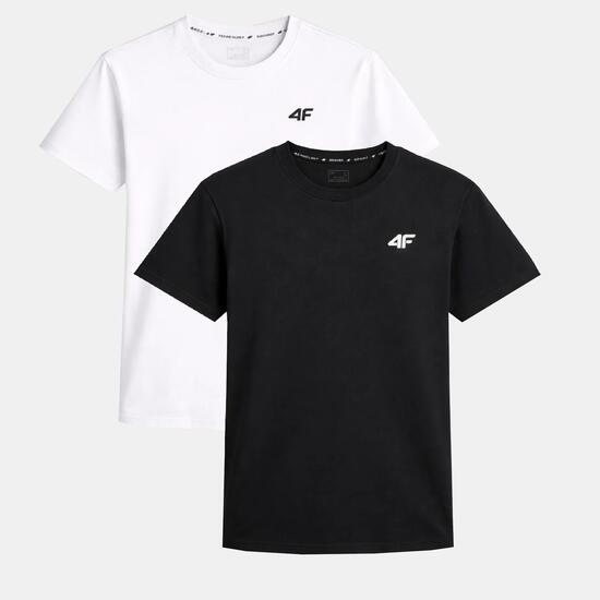 T-SHIRT MĘSKI 4F KOSZULKA ZESTAW KOMPLET 2 SZTUKI L TTSHM3341