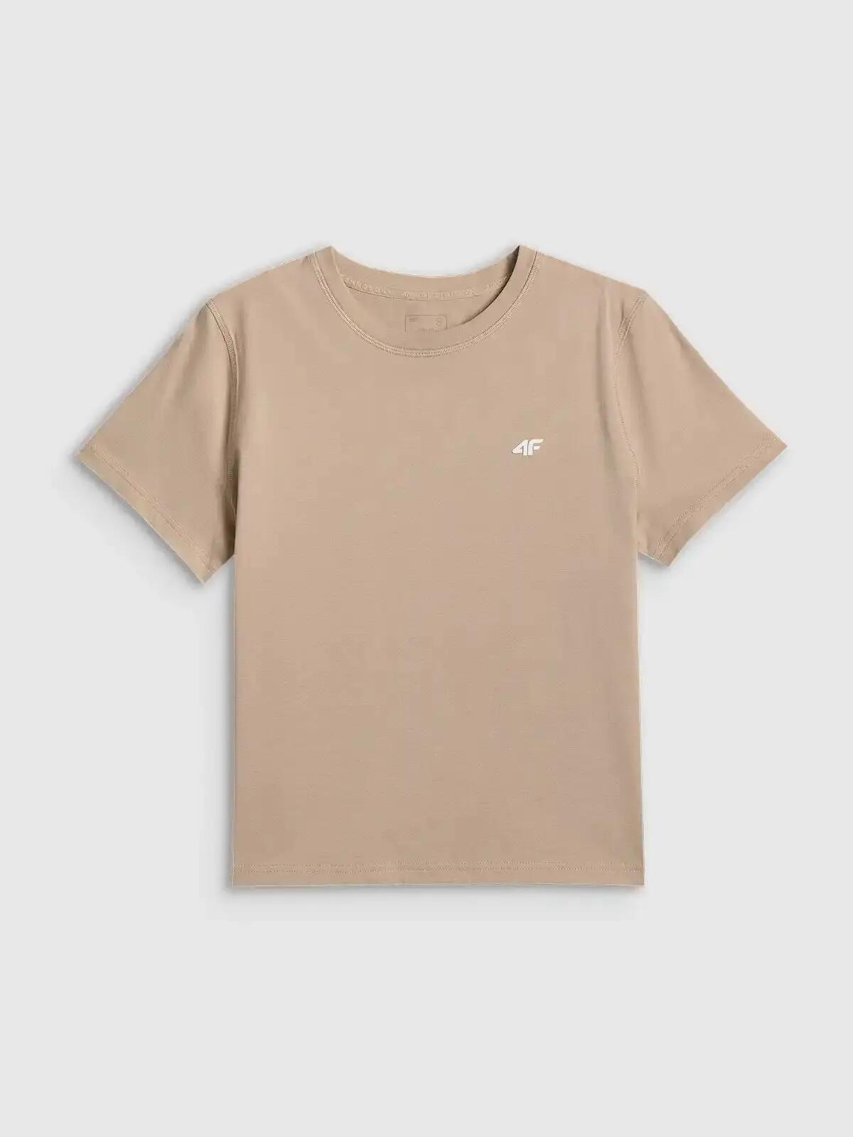 T-SHIRT DAMSKI 4F KOSZULKA SPORTOWA 1 BAWEŁNA  F2772 SS26 4/6