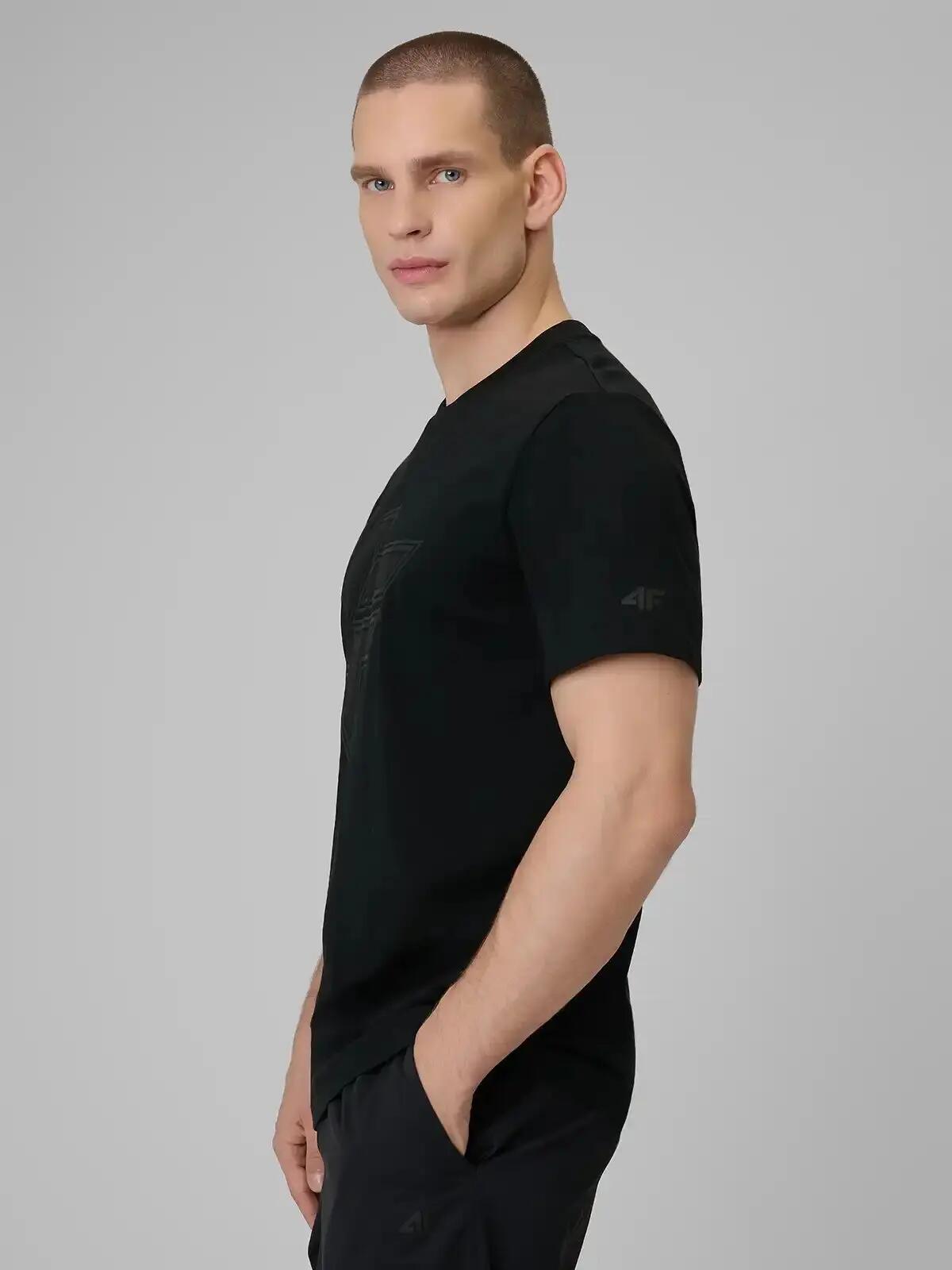KOSZULKA MĘSKA 4F T-SHIRT BAWEŁNIANY SPORTOWY NA CO DZIEŃ  M2662 SS26 5/11