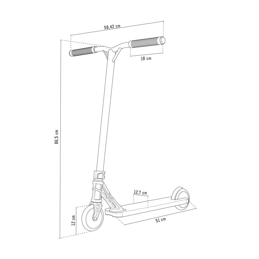 MGP MGX Team Stunt Scooter | Trottinette Freestyle, Butanol 5/5