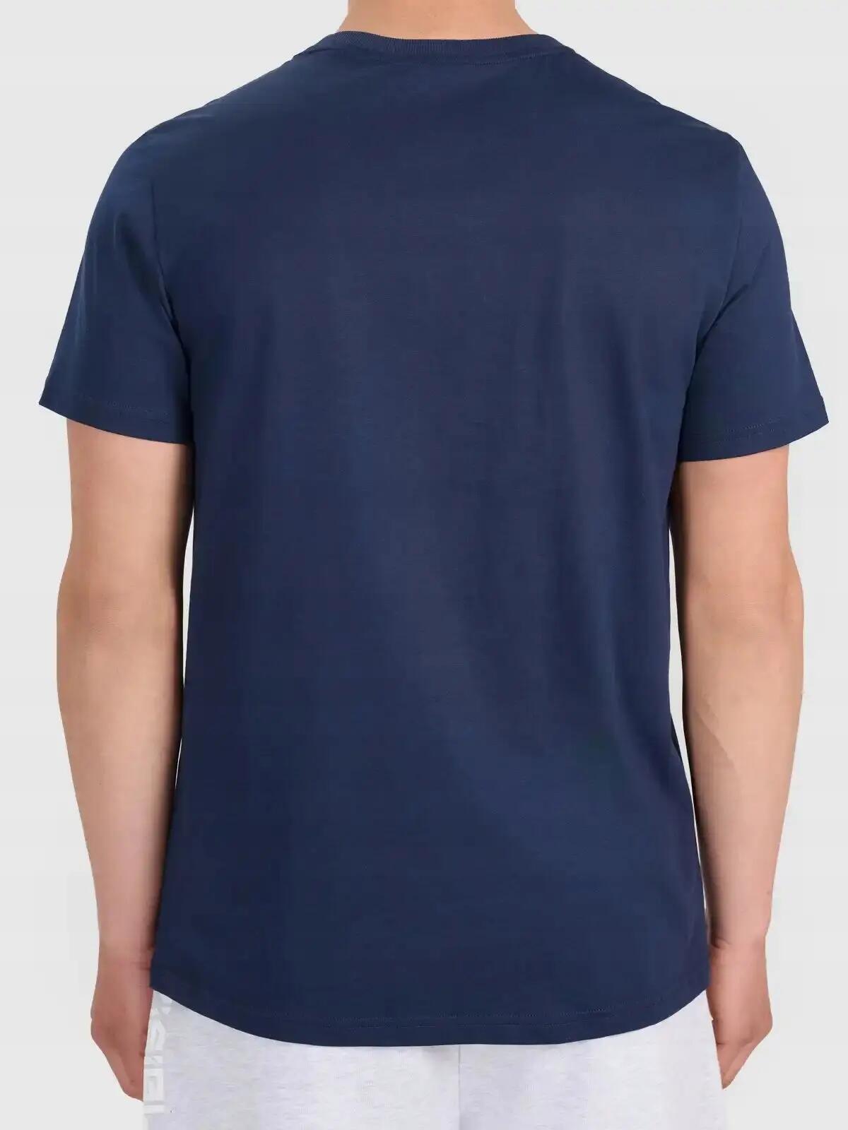 T-SHIRT MĘSKI 4F KOSZULKA SPORTOWA Z NADRUKIEM 1 BAWEŁNA  M3328 SS26 3/4