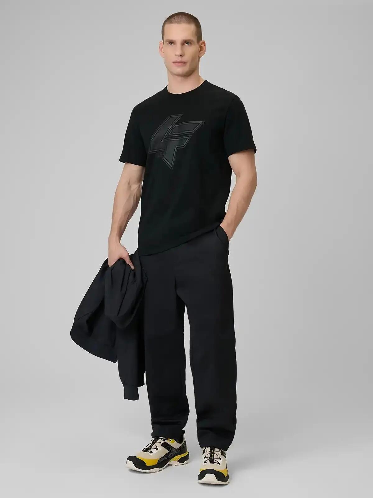 KOSZULKA MĘSKA 4F T-SHIRT BAWEŁNIANY SPORTOWY NA CO DZIEŃ  M2662 SS26 3/11