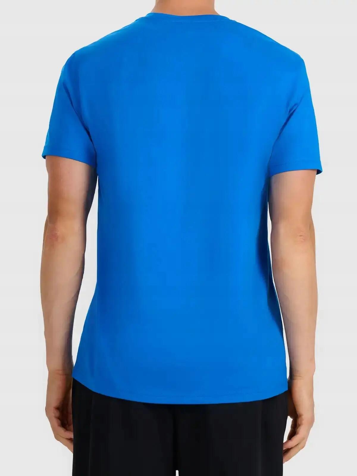 T-SHIRT MĘSKI 4F KOSZULKA BAWEŁNIANA Z NADRUKIEM  M2667 SS26 4/6