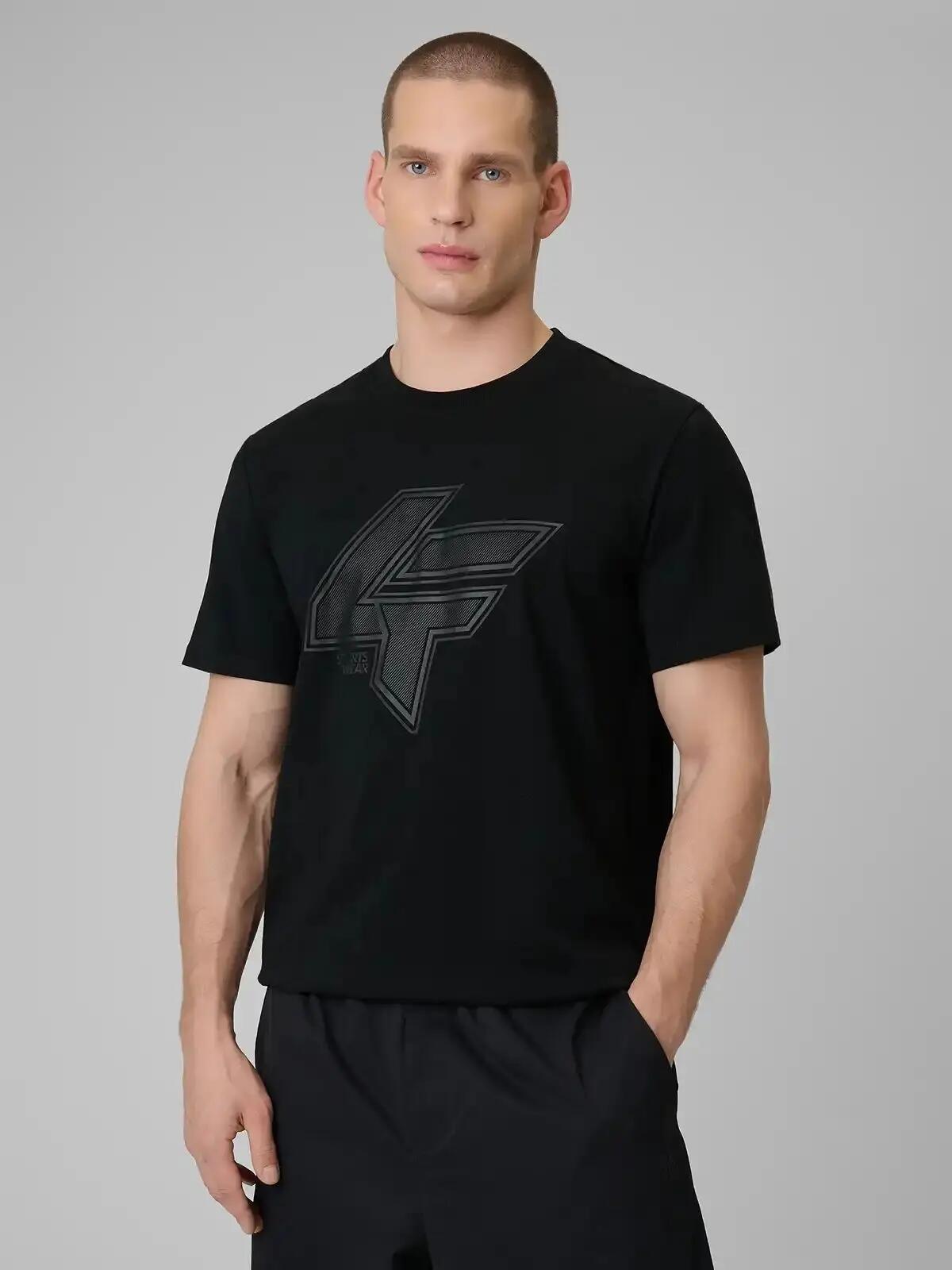KOSZULKA MĘSKA 4F T-SHIRT BAWEŁNIANY SPORTOWY NA CO DZIEŃ  M2662 SS26 2/11