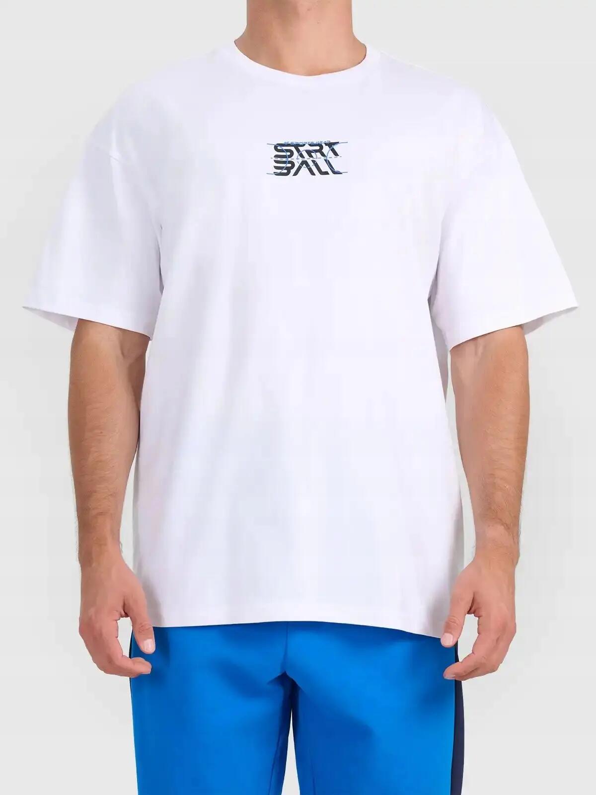 T-SHIRT MĘSKI 4F KOSZULKA SPORTOWA Z NADRUKIEM BAWEŁNIANA  M3334 SS26 3/7