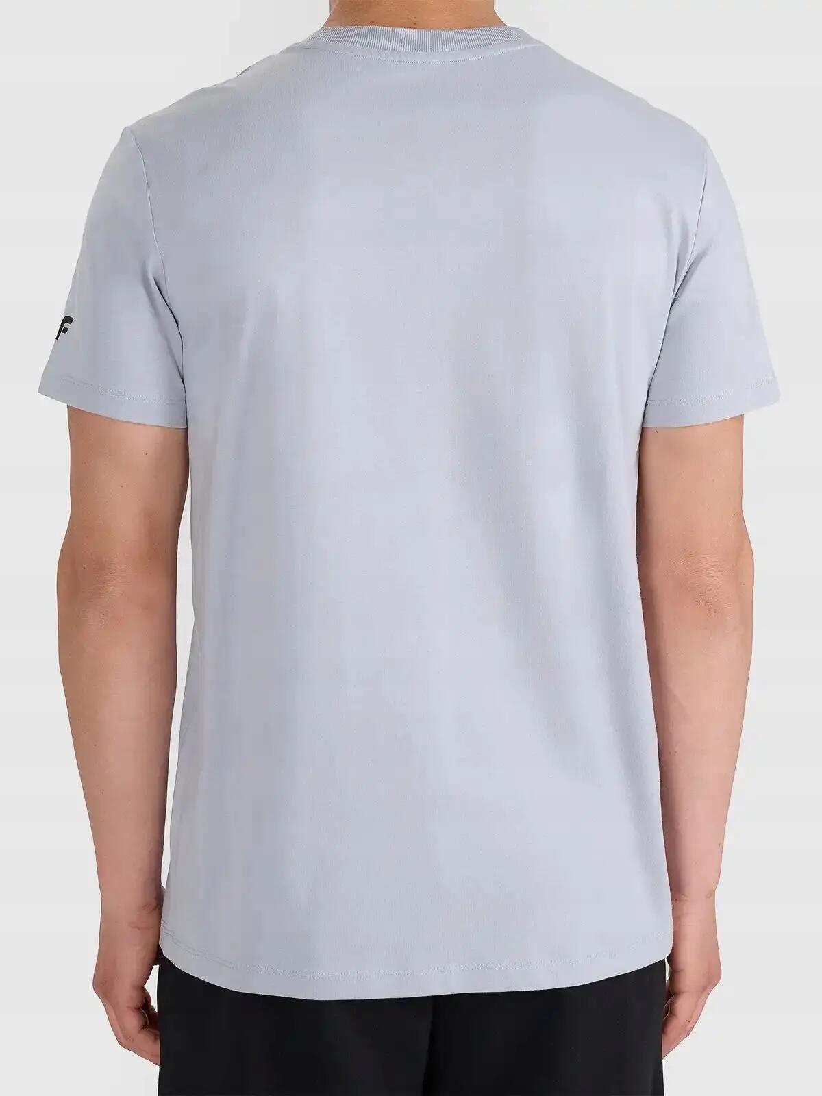 KOSZULKA MĘSKA 4F T-SHIRT BAWEŁNIANY SPORTOWY NA CO DZIEŃ  M2662 SS26 4/12