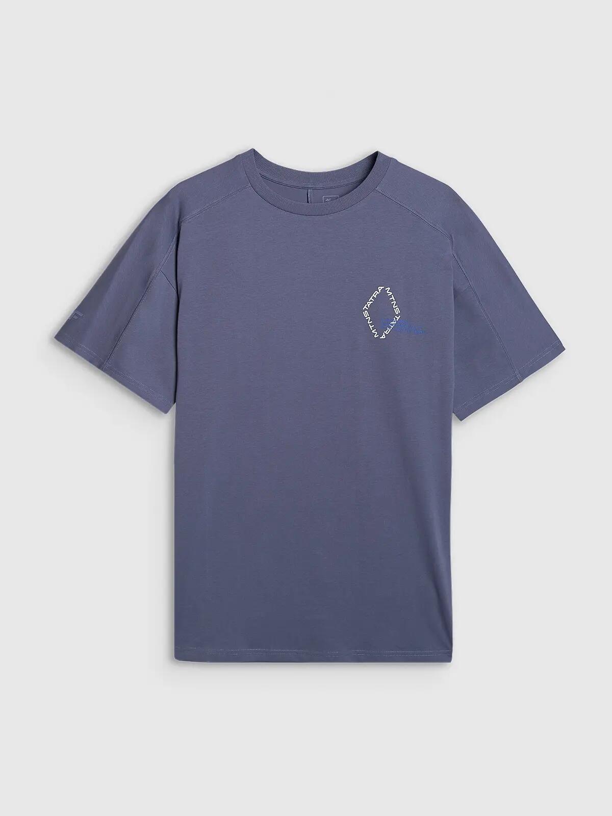 T-SHIRT MĘSKI 4F KOSZULKA BAWEŁNIANA  TTSHM2401 7/10