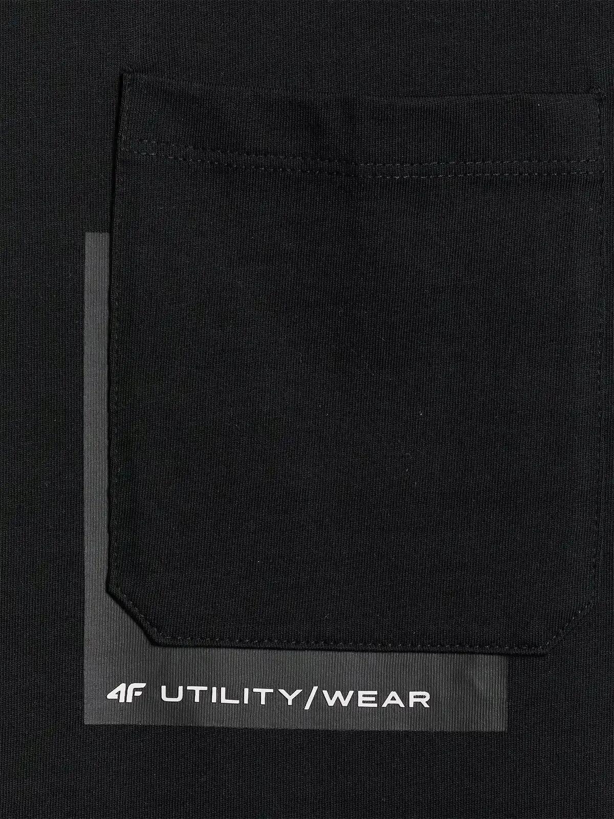 KOSZULKA MĘSKA 4F T-SHIRT BAWEŁNIANY SPORTOWY NA CO DZIEŃ  M2663 SS26 11/12