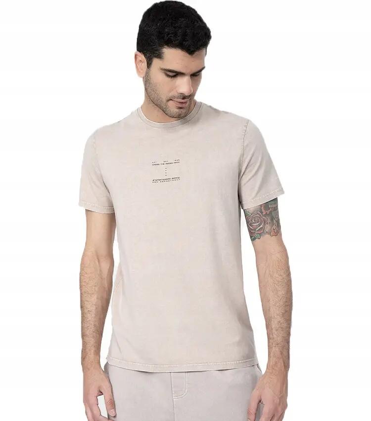 T-SHIRT MĘSKI 4F KOSZULKA SPORTOWA BAWEŁNIANA TTSHM296 6/7
