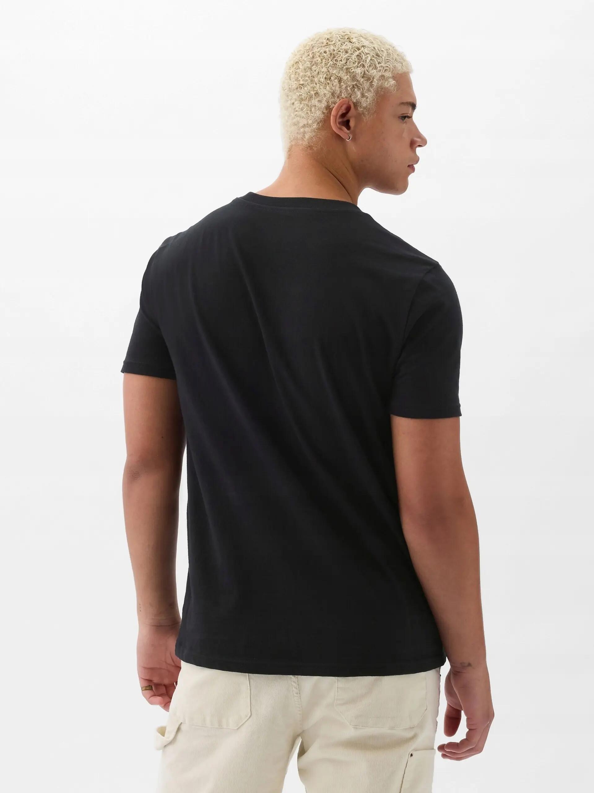 T-SHIRT MĘSKI GAP KOSZULKA BAWEŁNIANA NA CO DZIEŃ 857901-05-XS 2/5