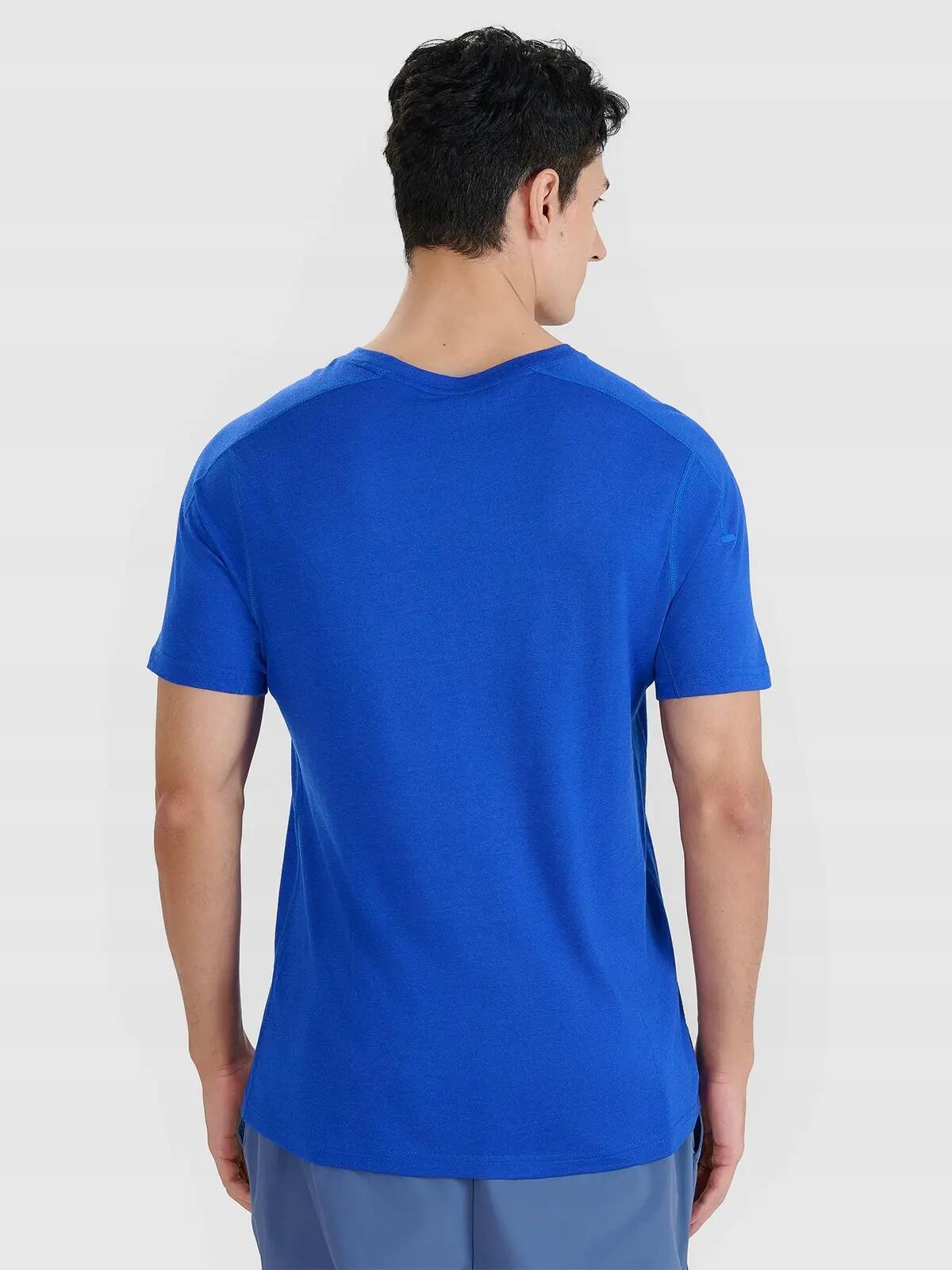 T-SHIRT MĘSKI 4F KOSZULKA TRENINGOWA Z WEŁNĄ MERINO  TFTSM1268 5/9