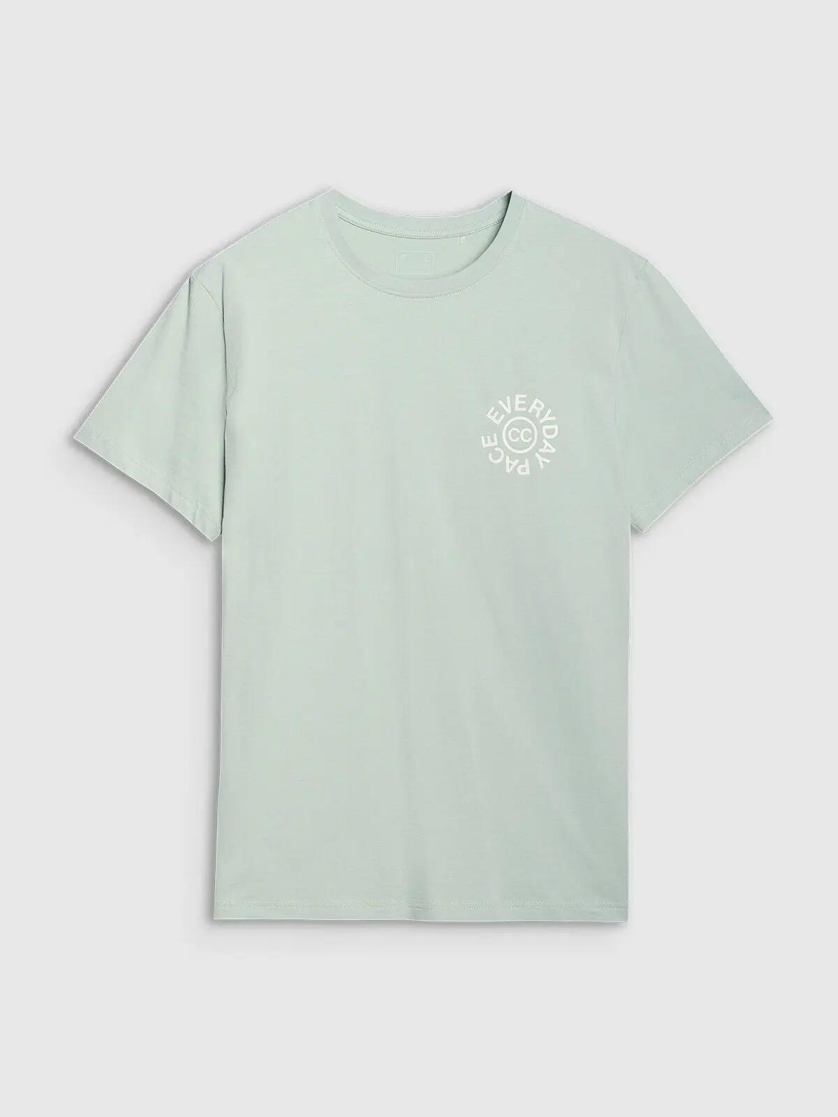 T-SHIRT MĘSKI 4F KOSZULKA BAWEŁNIANA SPORTOWA  TTSHM1980 7/8