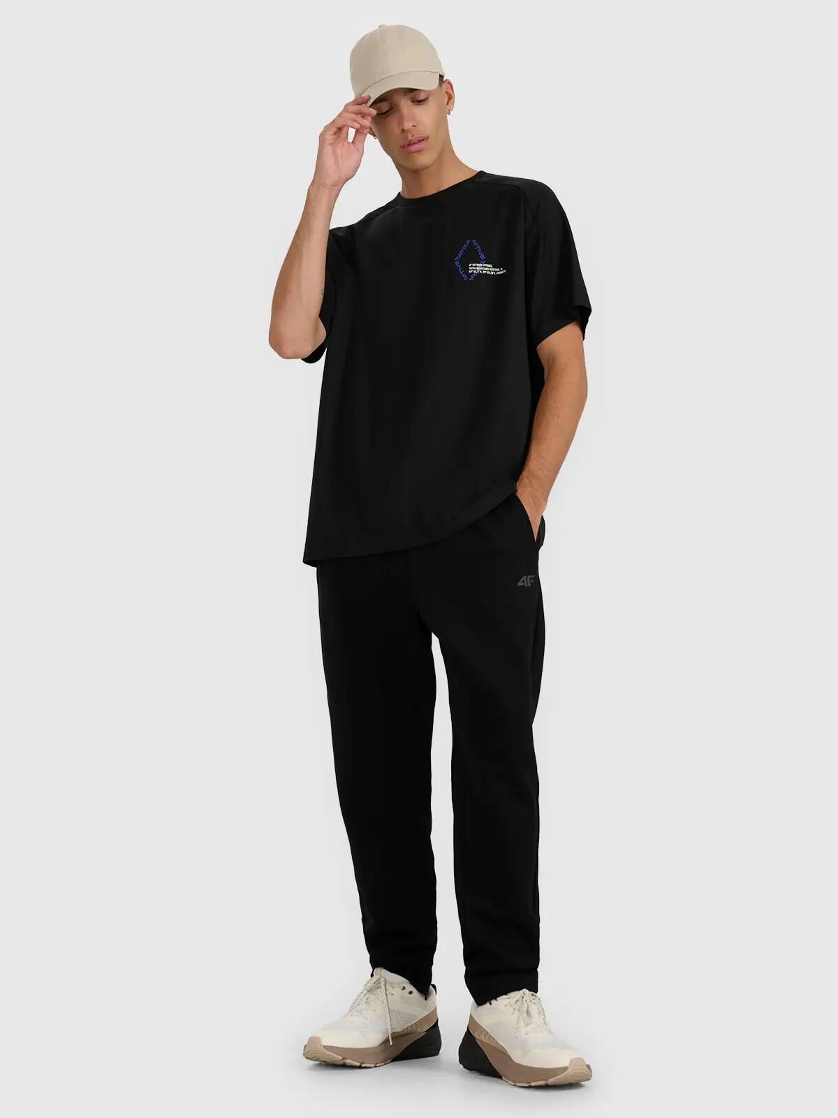 T-SHIRT MĘSKI 4F KOSZULKA BAWEŁNIANA S TTSHM2401 2/10