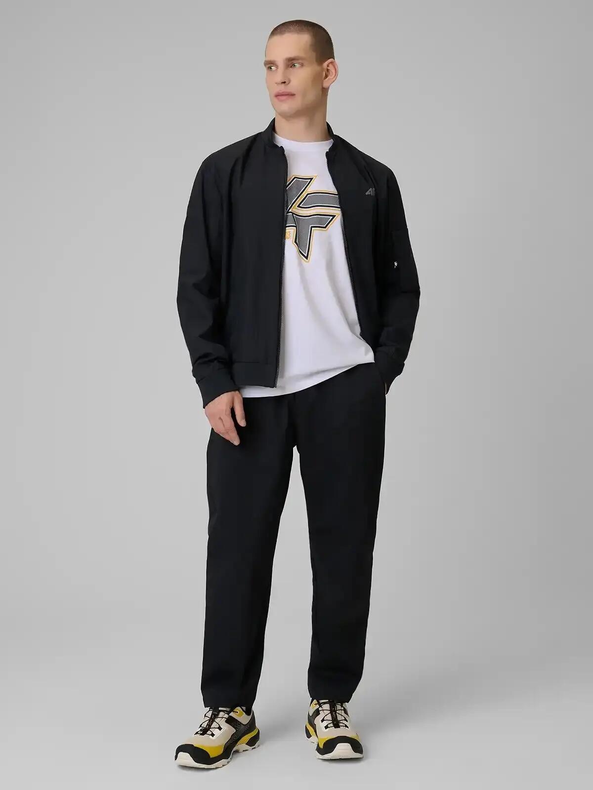 KOSZULKA MĘSKA 4F T-SHIRT BAWEŁNIANY SPORTOWY NA CO DZIEŃ  M2662 SS26 7/12