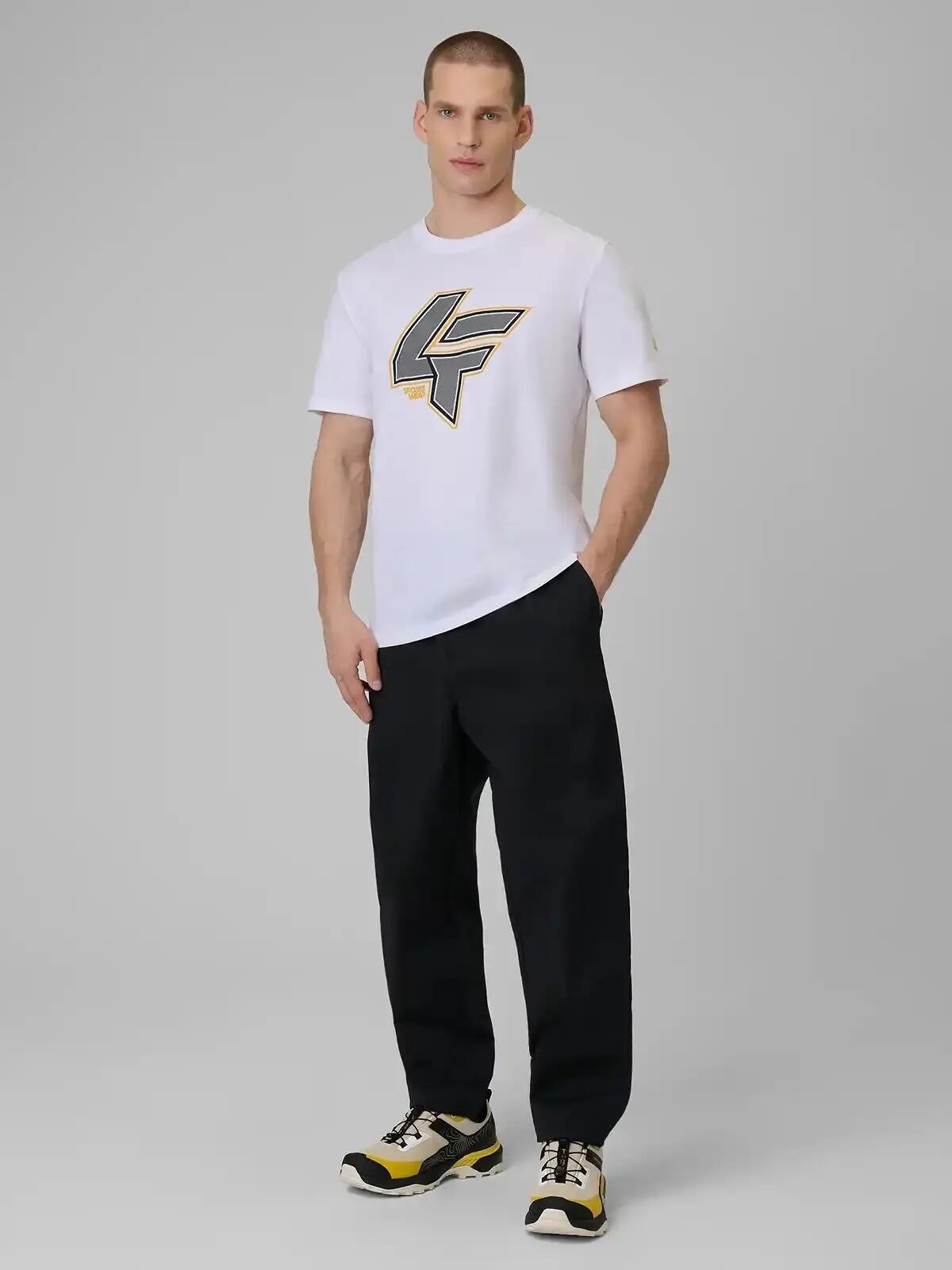 KOSZULKA MĘSKA 4F T-SHIRT BAWEŁNIANY SPORTOWY NA CO DZIEŃ  M2662 SS26 6/12
