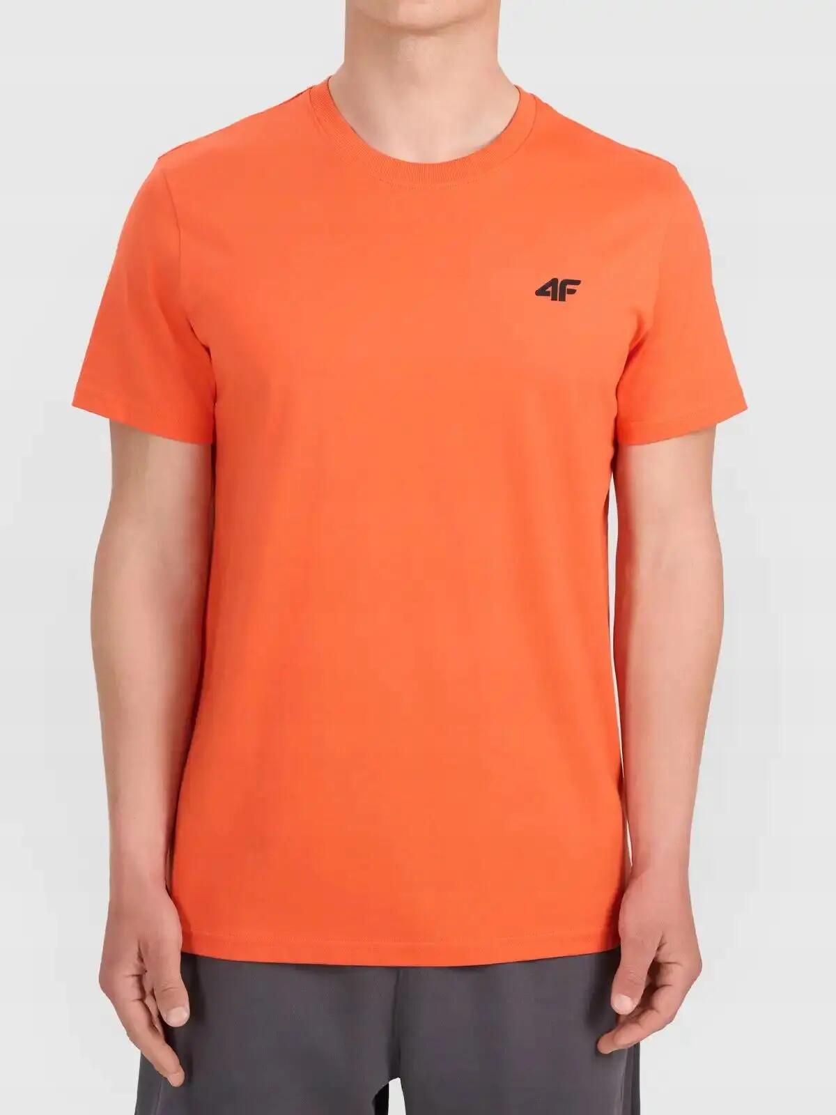T-SHIRT MĘSKI 4F KOSZULKA BAWEŁNIANA SPORTOWA NA CO DZIEŃ  M2669 SS26 2/6