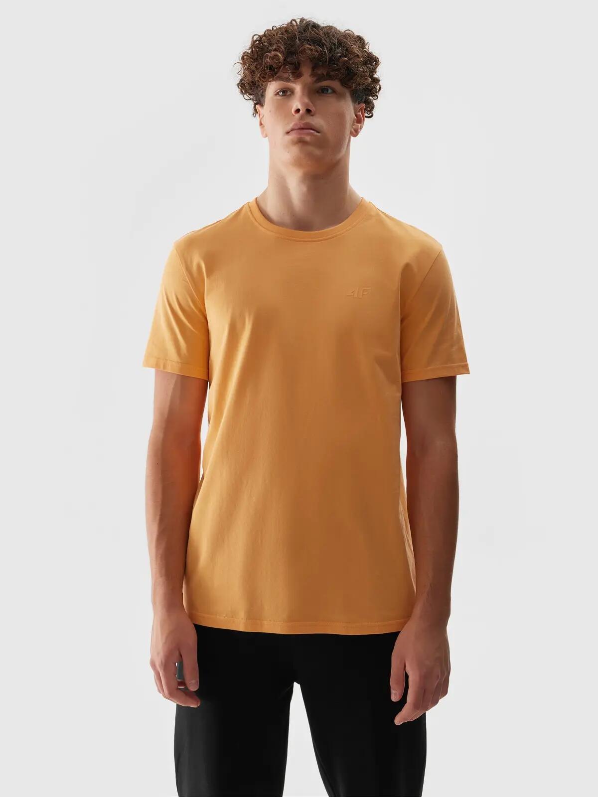 T-SHIRT MĘSKI 4F KOSZULKA BAWEŁNIANA SPORTOWA TTSHM1154 2/7