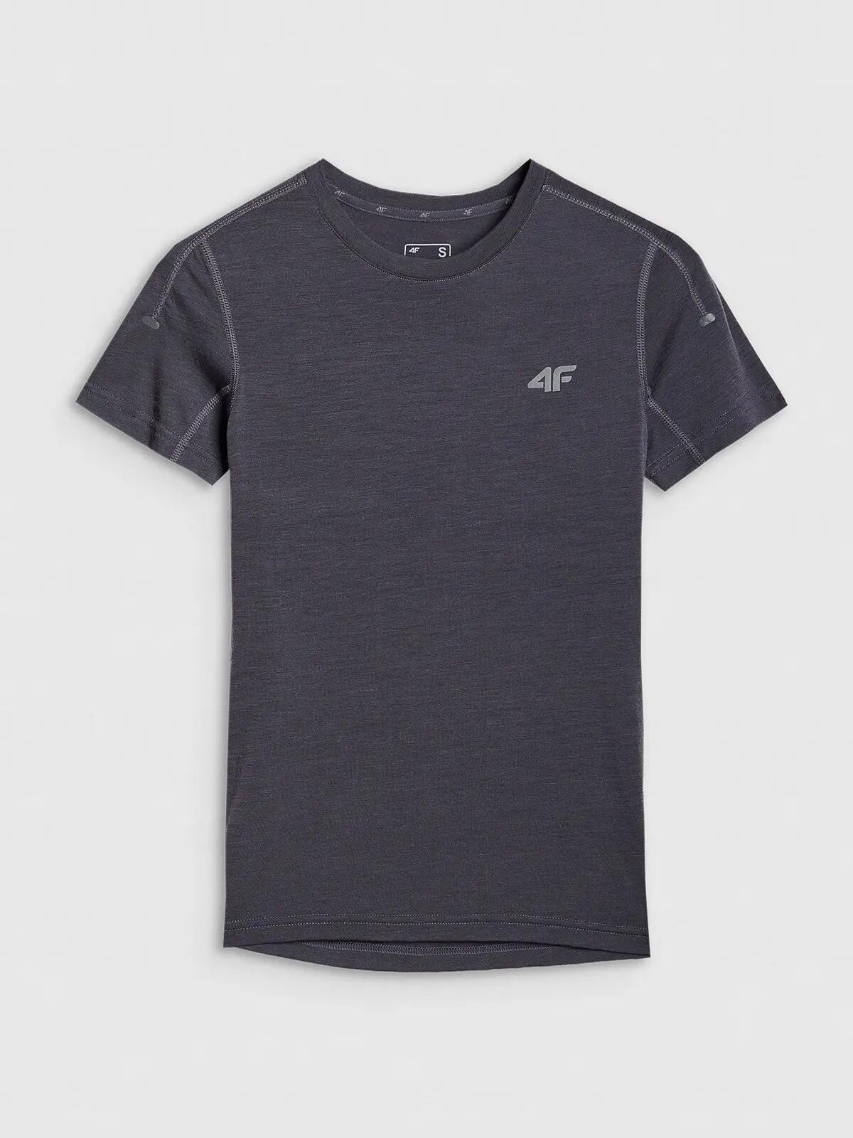 T-SHIRT DAMSKI 4F KOSZULKA TRENINGOWA Z WEŁNĄ MERINO  F1269 10/10