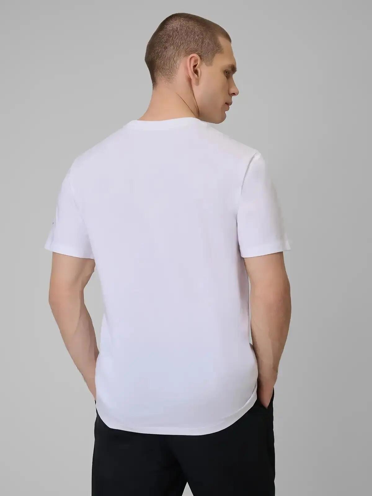 KOSZULKA MĘSKA 4F T-SHIRT BAWEŁNIANY SPORTOWY NA CO DZIEŃ  M2662 SS26 3/12