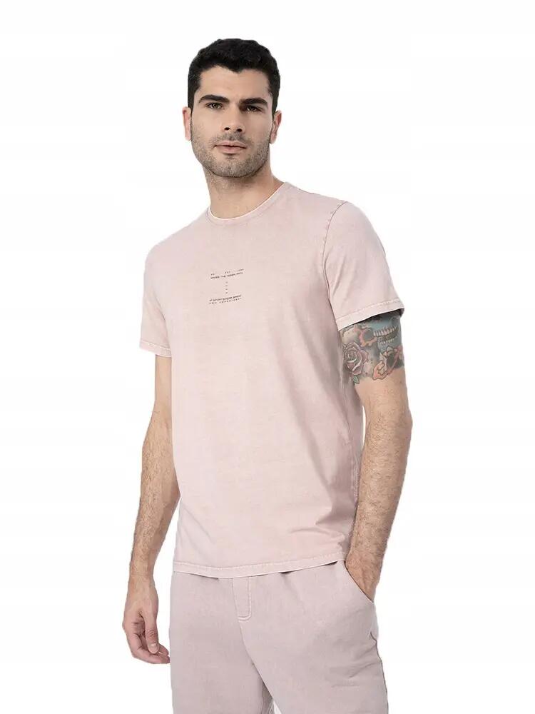 T-SHIRT MĘSKI 4F KOSZULKA SPORTOWA BAWEŁNIANA TTSHM296 4/8