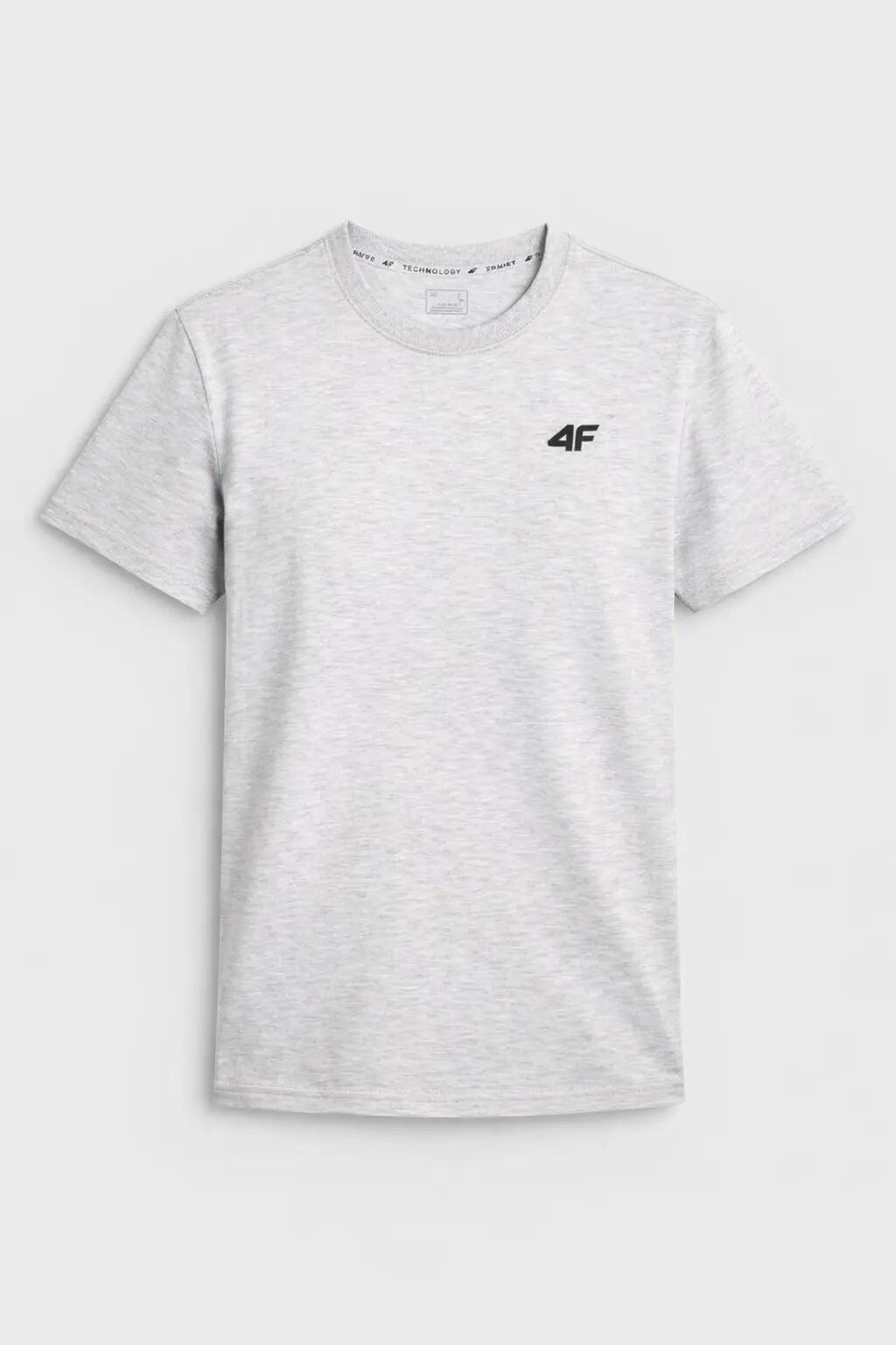 T-SHIRT MĘSKI 4F KOSZULKA BAWEŁNIANA SPORTOWA  TTSHM3341 SS26 2/7