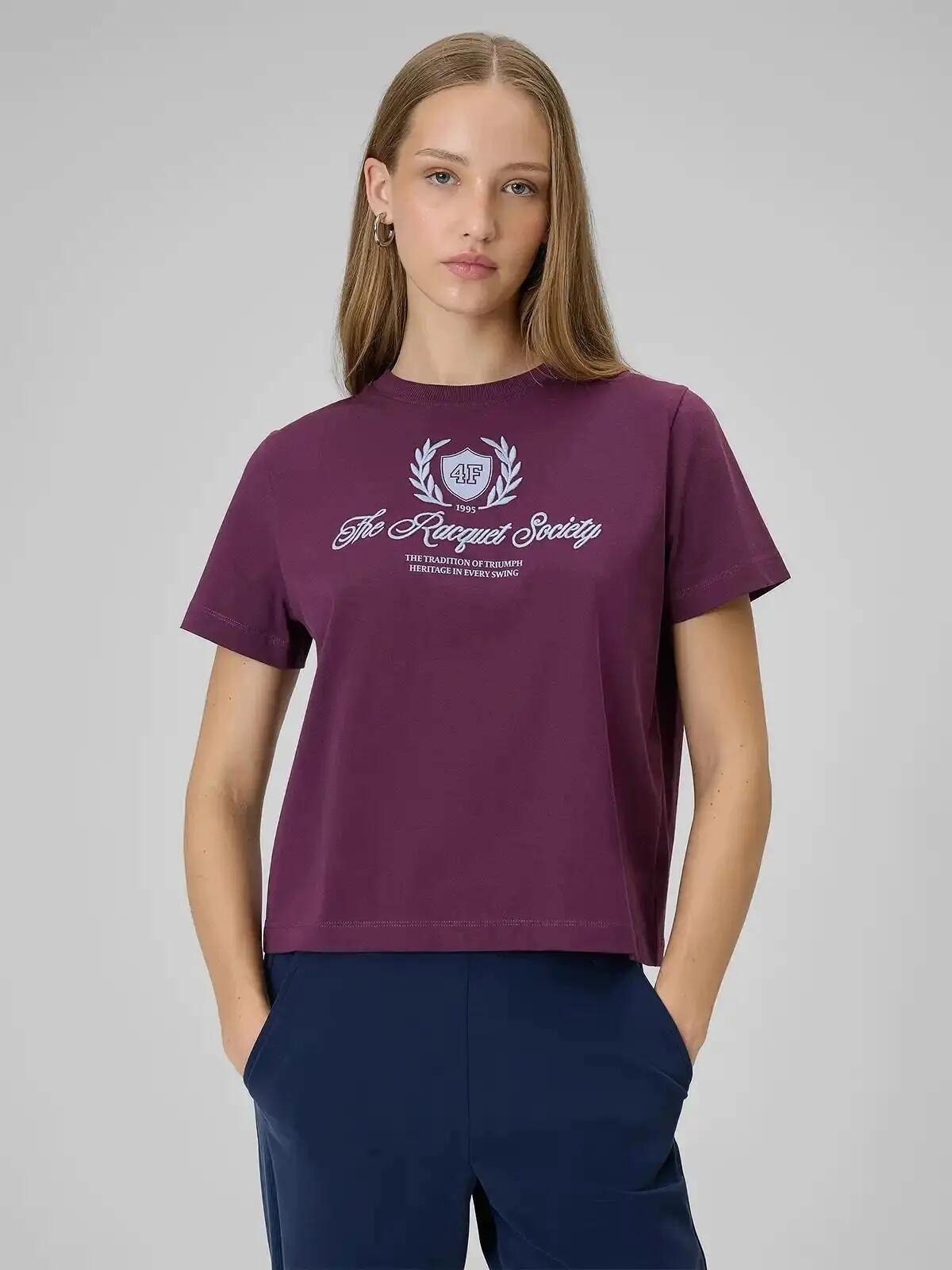 KOMPLET KOSZULEK DAMSKICH 4F 3PAK ZESTAW T-SHIRT SPORTOWY  SS26 11/12