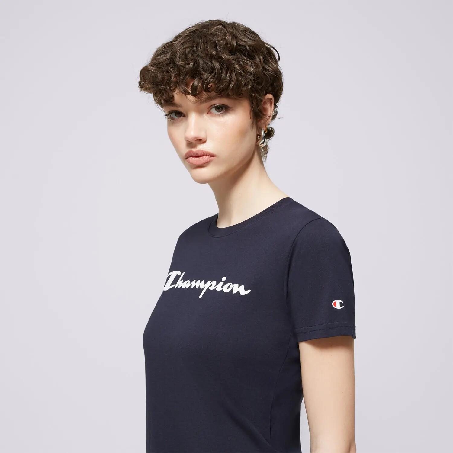 T-SHIRT DAMSKI KOSZULKA SPORTOWA CHAMPION- CREWNECK 2/6