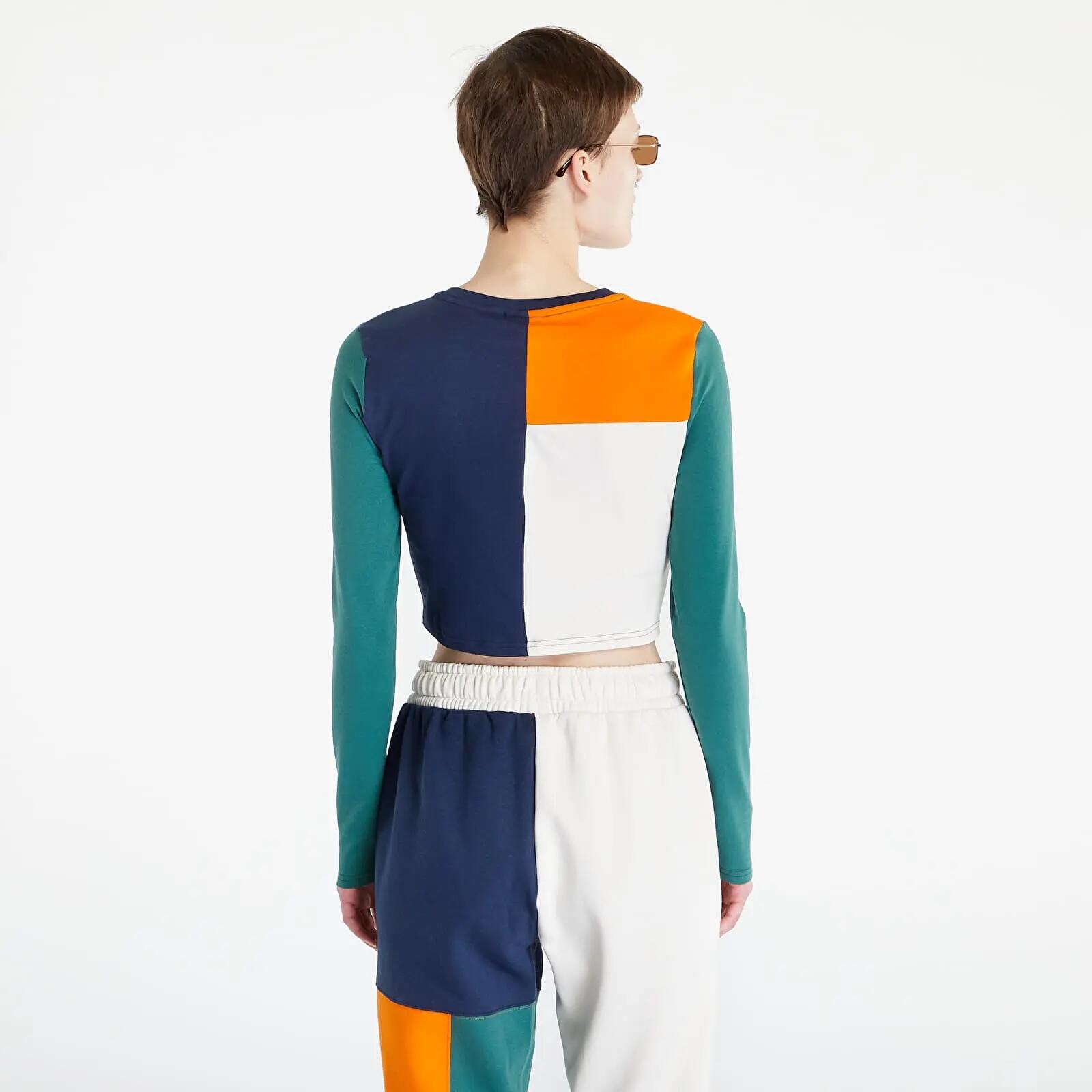 KOSZULKA DAMSKA Z DŁUGIM RĘKAWEM BLUZKA TOP CROP LONG ELLESSE 3/5