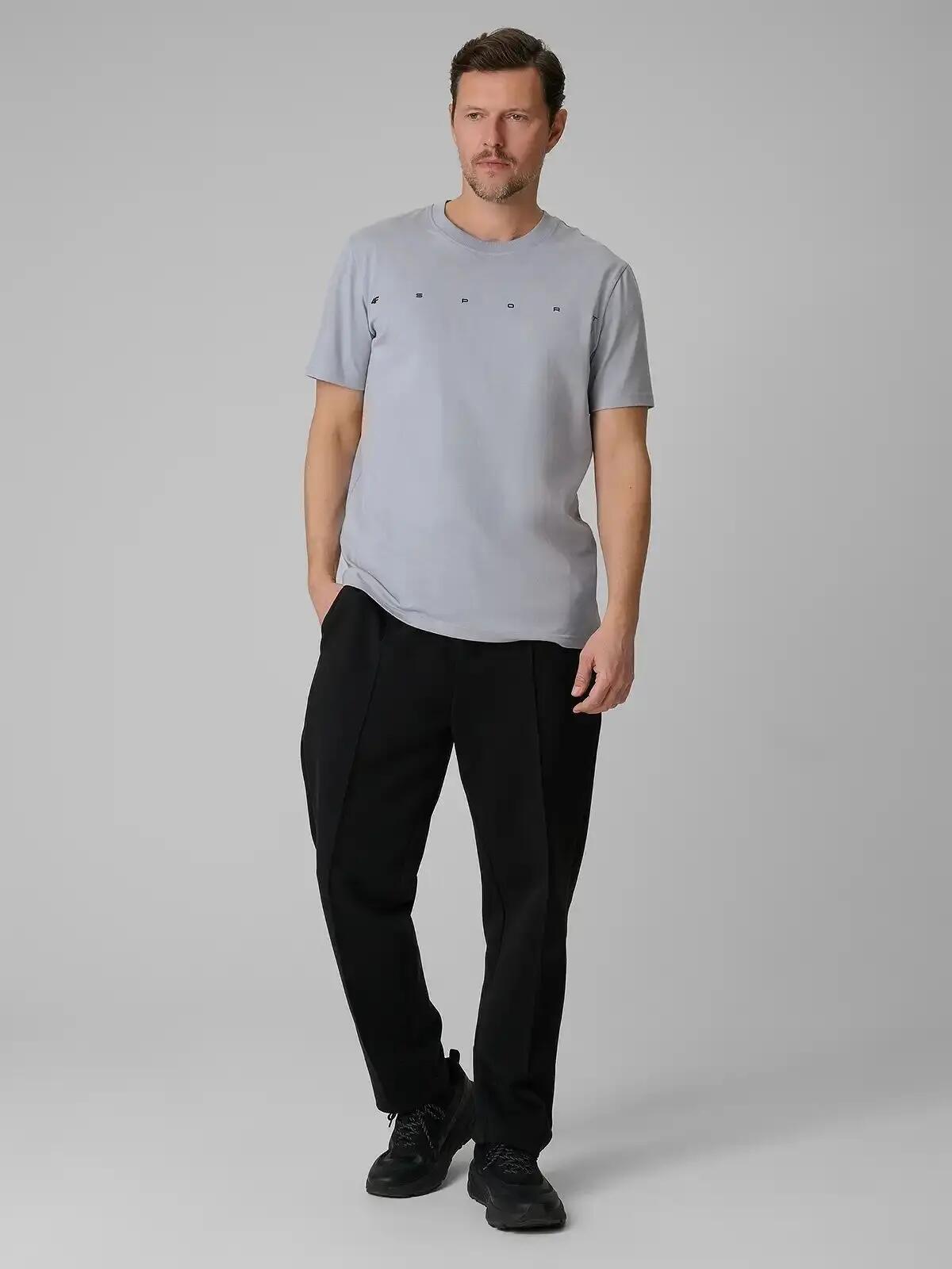 T-SHIRT MĘSKI 4F KOSZULKA BAWEŁNIANA SPORTOWA NA CO DZIEŃ  M2661 SS26 6/10