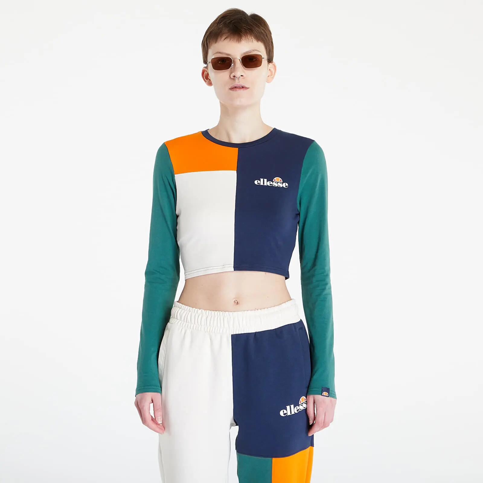 KOSZULKA DAMSKA Z DŁUGIM RĘKAWEM BLUZKA TOP CROP LONG ELLESSE 2/5