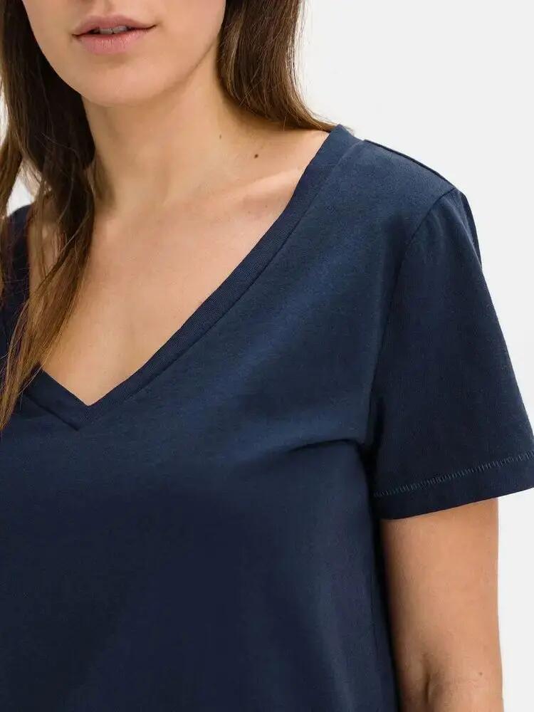 T-SHIRT DAMSKI KOSZULKA 1 BAWEŁNA GAP VINTAGE GRANATOWY 7/7
