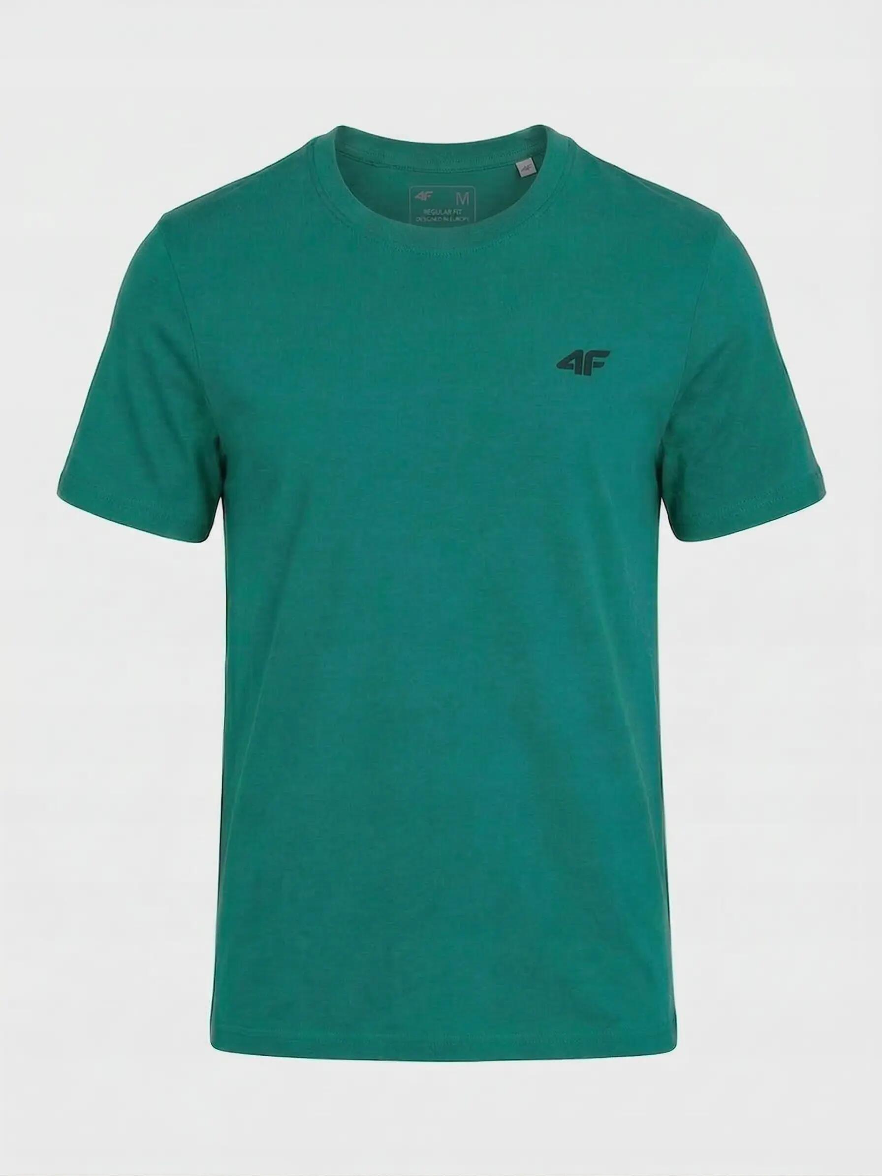KOSZULKA MĘSKA BAWEŁNIANA 4F T-SHIRT Z KOLEKCJI LIMITOWANEJ  M3948 SS26 2/4