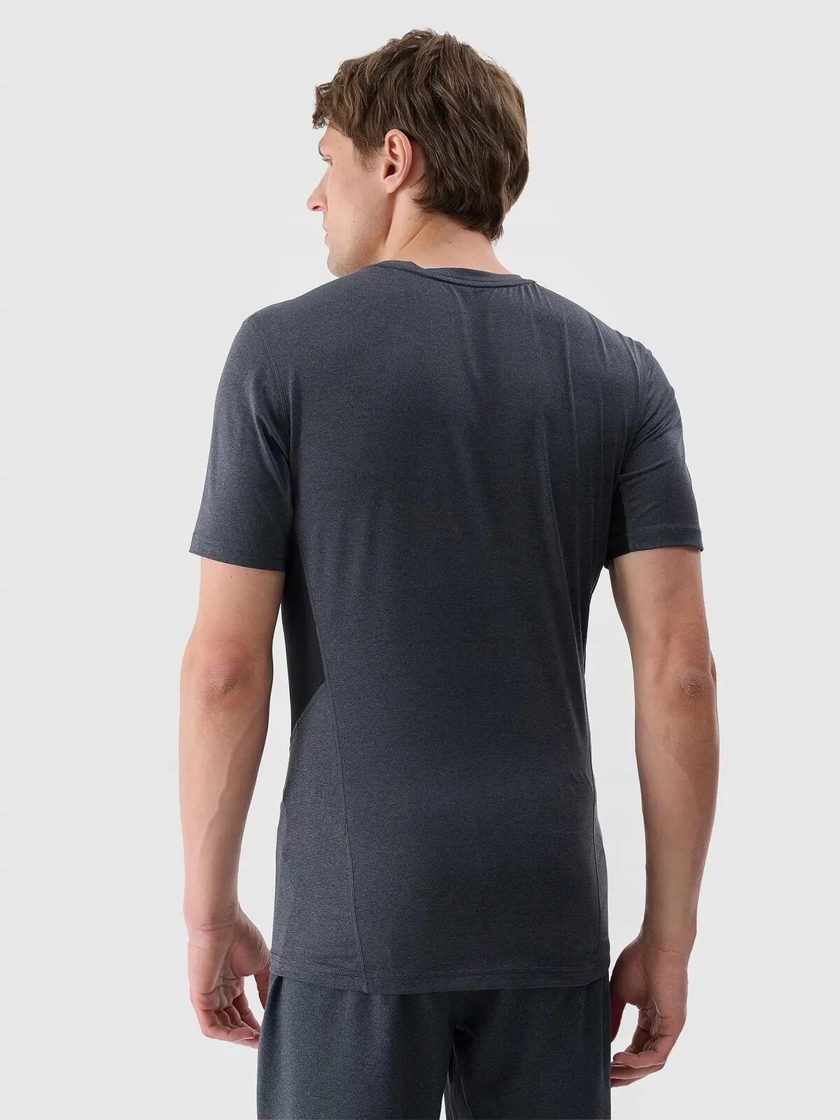 T-SHIRT MĘSKI 4F KOSZULKA TRENINGOWA SZYBKOSCHNĄCA  TFTSM1345 5/6
