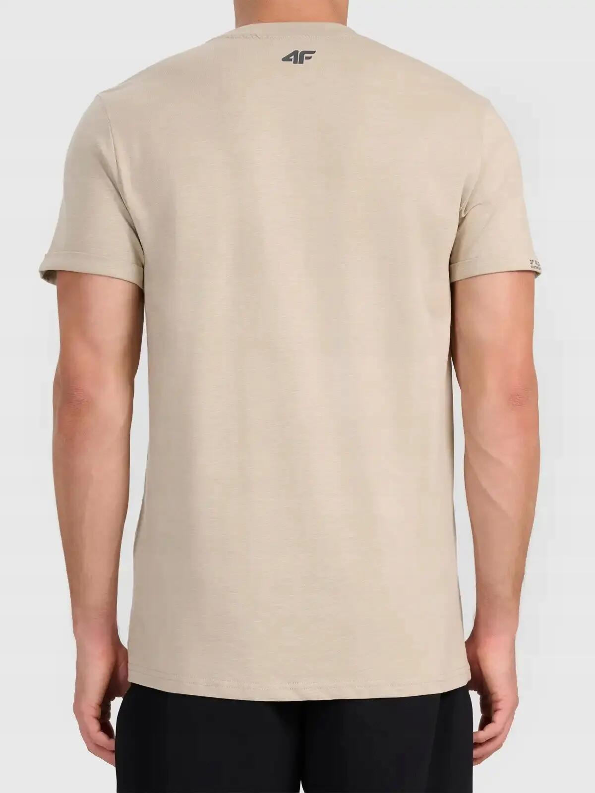 KOSZULKA MĘSKA 4F T-SHIRT BAWEŁNIANY SPORTOWY NA CO DZIEŃ  M3322 SS26 3/10