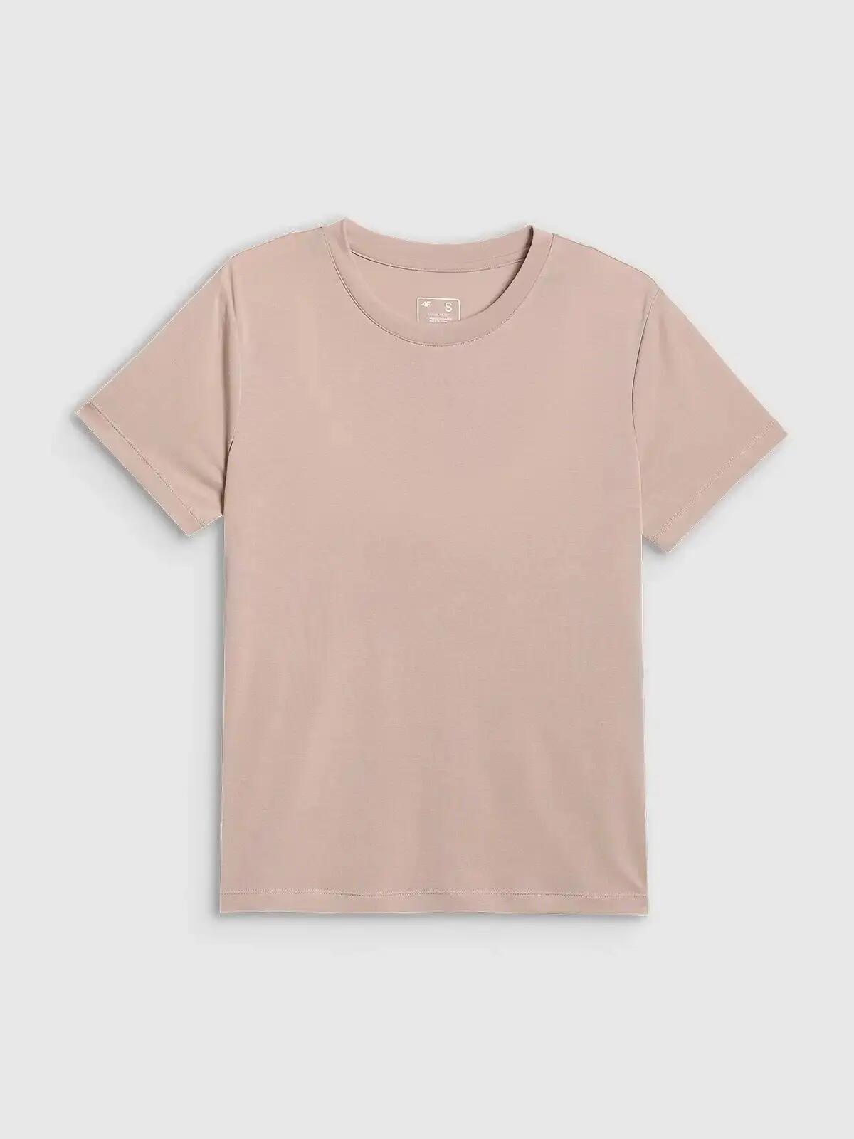 T-SHIRT DAMSKI 4F KOSZULKA SPORTOWA Z MODALEM  F2773 SS26 7/9