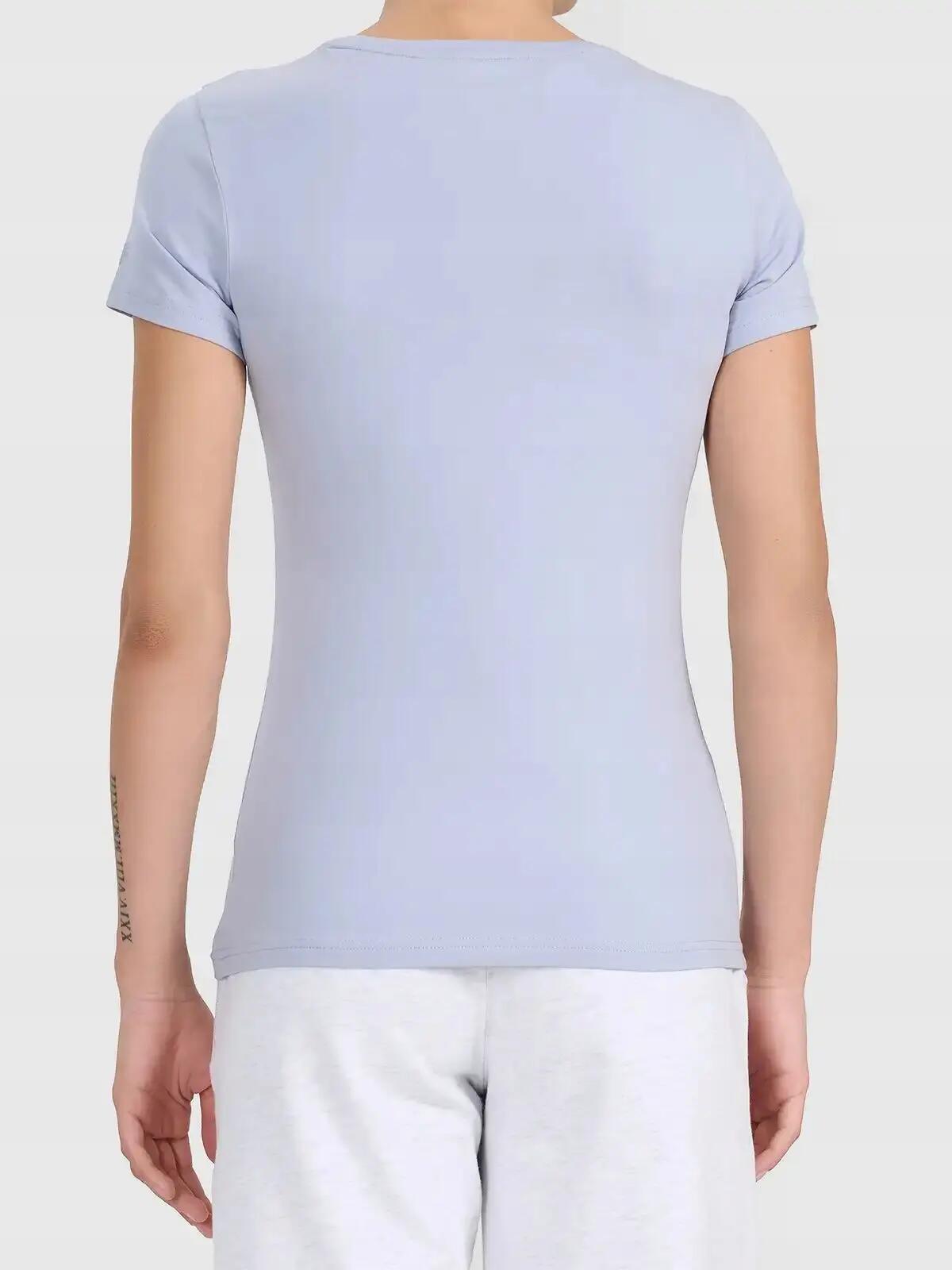 T-SHIRT DAMSKI 4F KOSZULKA BAWEŁNIANA DO TENISA  F2723 SS26 4/12