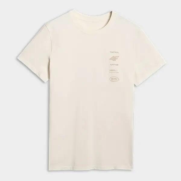 T-SHIRT MĘSKI 4F KOSZULKA APRES SKI BAWEŁNIANA TTSHM2402 8/9