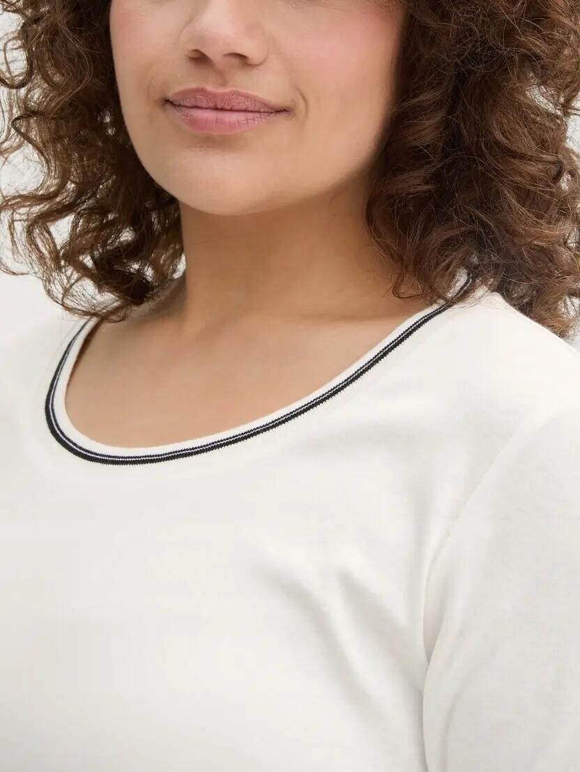 T-SHIRT BLUZKA DAMSKA PLUS SIZE TOM TAILOR 46 3/10