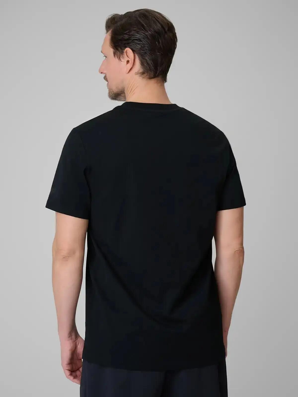 KOSZULKA MĘSKA 4F T-SHIRT BAWEŁNIANY SPORTOWY NA CO DZIEŃ  M2663 SS26 9/12