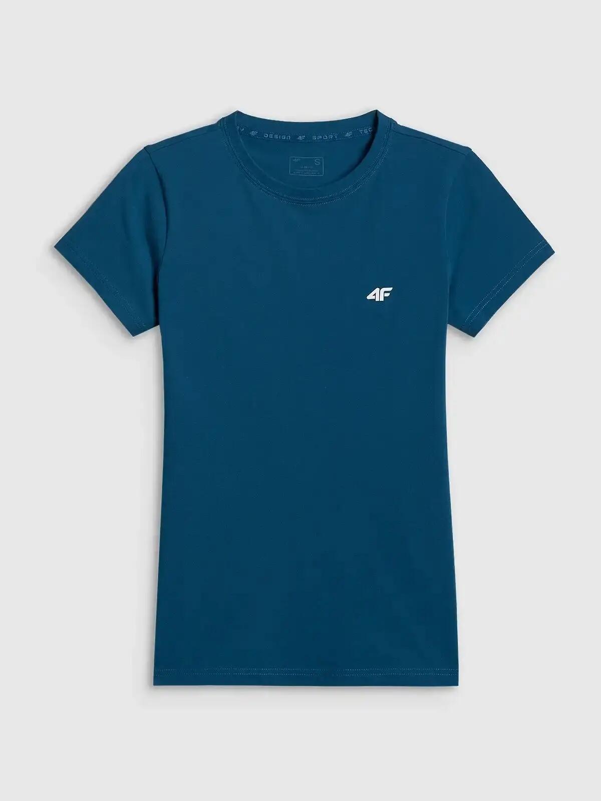 KOSZULKA DAMSKA 4F T-SHIRT SPORTOWY TRENINGOWY NA CO DZIEŃ  F2771 SS26 4/6