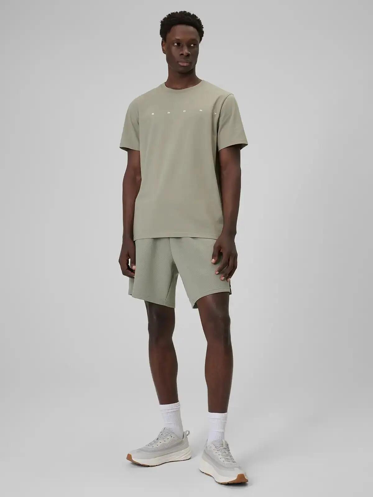 T-SHIRT MĘSKI 4F KOSZULKA BAWEŁNIANA SPORTOWA NA CO DZIEŃ  M2661 SS26 9/12