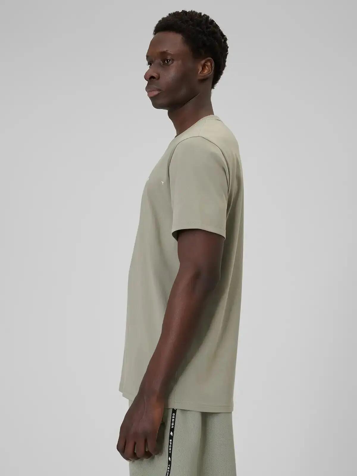 T-SHIRT MĘSKI 4F KOSZULKA BAWEŁNIANA SPORTOWA NA CO DZIEŃ  M2661 SS26 7/12