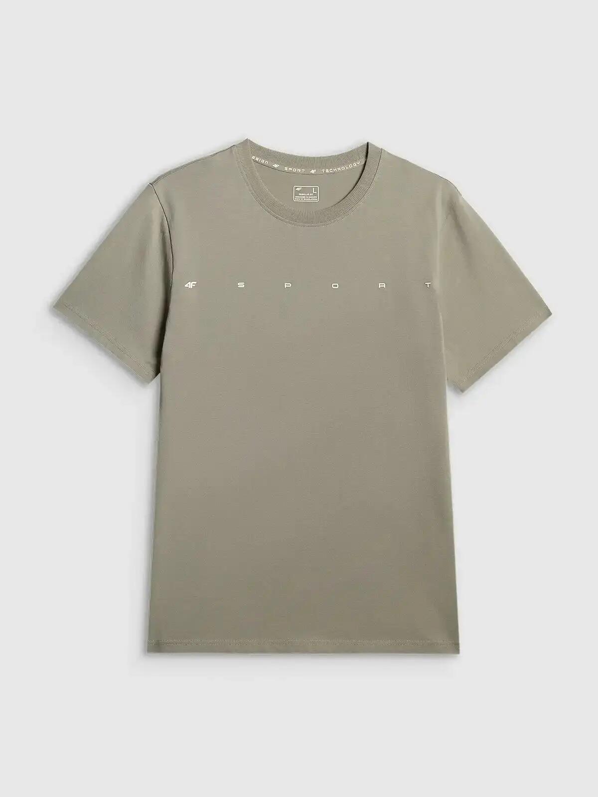 T-SHIRT MĘSKI 4F KOSZULKA BAWEŁNIANA SPORTOWA NA CO DZIEŃ  M2661 SS26 2/12