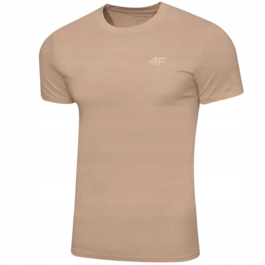 T-SHIRT MĘSKI 4F KOSZULKA TRENINGOWA Z WEŁNĄ MERINO  TFTSM1268 12/12