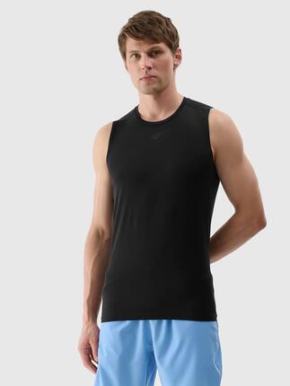 T-SHIRT MĘSKI 4F KOSZULKA TOP TANK SZYBKOSCHNĄCA TFSLM461